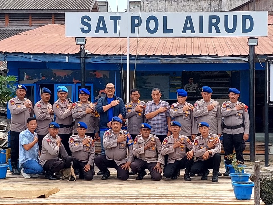 Kapolres Langkat Kunjungi Mako Sat Polairud, Pastikan Kesiapan Jelang Nataru